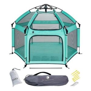 POP ‘N GO Portable, Lightweight, Pop Up Pack and Play Toddler Play Yard w/Canopy and Travel Bag