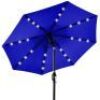 Solar LED Lighted Patio Umbrella w/ Tilt Adjustment, UV-Resistance - 10ft&nbsp;