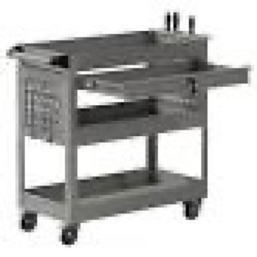 RaDEWAY 30-in 1-Drawer Shelf Utility Cart&nbsp;