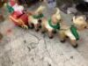 Lighted Inflatable Santa Claus & Reindeer Christmas Decoration - 9ft&nbsp;
