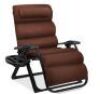 Oversized Zero Gravity Chair, Folding Outdoor Recliner w/ Removable Cushion&nbsp;