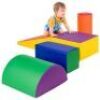 5-Piece Kids Climb & Crawl Soft Foam Shapes Structure Playset&nbsp;