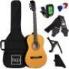 Beginner Acoustic Guitar Set w/ Case, Strap, Digital Tuner, Strings - 38in&nbsp;