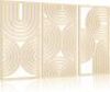 BINCUE 3 Panel Hollow Wood Wall Art&nbsp;