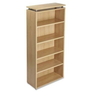 Lorell Concordia Series Laminate 5-Shelf Bookcase - 5 Compartment(s) - 68.1". Appears New