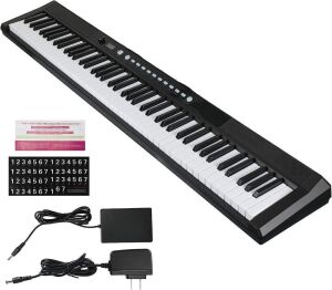 Asmuse 88-Key Full Size Electric Piano Keyboard Set