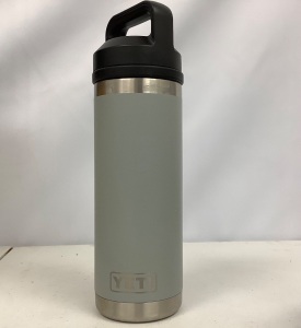 YETI 18 oz Rambler Bottle, Gray - E-Commerce Return