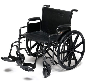 Graham-Field Everest & Jennings Traveler HD Wheelchair, Detachable Desk Arms & Swingaway Footrests, 20" Seat - Appears New