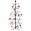 Wrought Iron Christmas Tree Ornament Display w/ Easy Assembly, Stand - 6ft&nbsp;