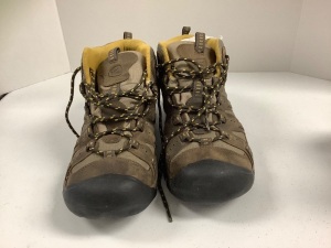 KEEN Siskiyou Waterproof Mid Hiking Boots for Men, Size 10.5 - E-Commerce Return, Lightly Worn