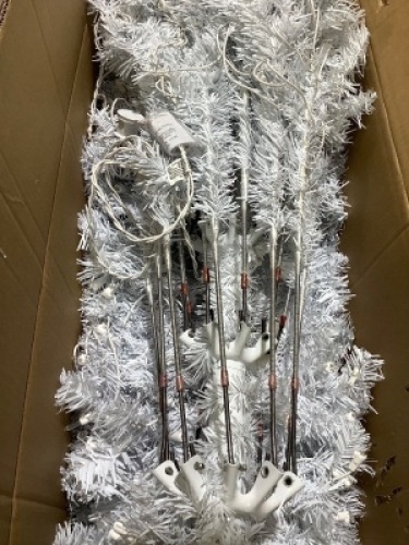 White Christmas Tree