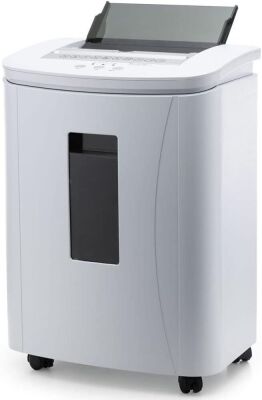 iOCHOW Auto Feed Paper Shredder, 150-Sheet Micro Cut Security Level P-4, Continuous Running Time 30 Mins with 6.6 Gallon Pull-Out Bin 