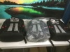 Lot of (3) Chef Pak Edge Backpacks with Knife Case - Appear New 