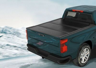 Hard Lock Tri-Fold Tonneau Cover For 2009-2018 Dodge Ram 1500 5.8FT Bed