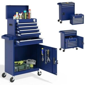 5 Drawer Mechanic Tool Chest with Wheels 