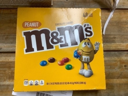 Peanut m&ms 48 count