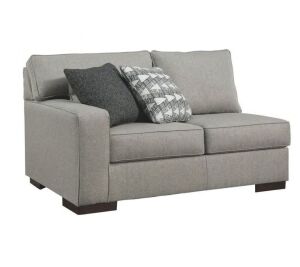 Ashley Furniture Marsing Nuvella Lef-arm Facing Loveseat Sectional Piece