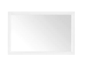 Sandon 24 in. W x 32 in. H Rectangular Framed Wall Mount Bathroom Vanity Mirror in White 