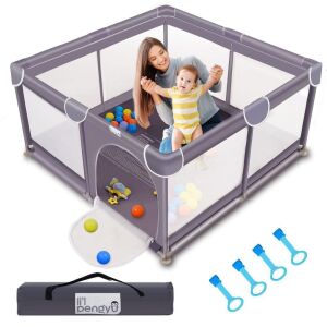 Li'l Pengyu Baby Playpen 50 x 50 inch