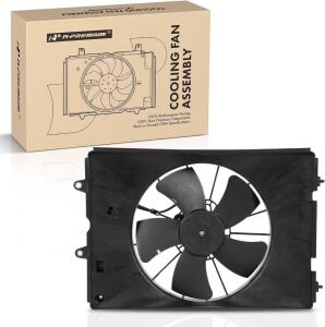 A-Premium Engine Radiator Cooling Fan Assembly Compatible with Honda Ridgeline 2006-2008