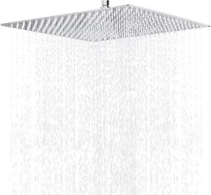 Rainfall Shower Head 16" Chrome