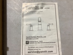 Yannlii CE ISO 9001 Faucet Set