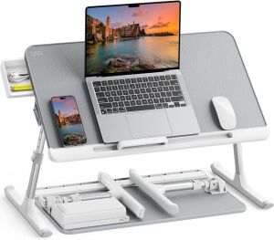 SAIJI Laptop Bed Tray Table 