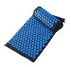 Black Acupuncture Mat with Pillow