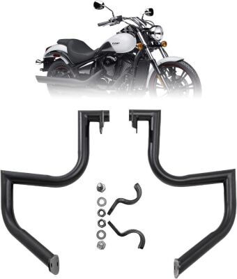 Kinglemc Engine Guard Highway Crash Bar for Kawasaki Vulcan 900 VN900 Classic Custom 06-2019