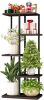 Bamworld Indoor Metal Plant Shelf 5 Tier - Loose Hardware