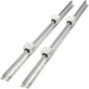 VEVOR Linear Rail 2PCS SBR16-1200mm Linear Slide Rail 4PCS SBR16UU Bearing Block CNC Kit - Appears New