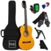 Beginner Acoustic Guitar Set w/ Case, Strap, Digital Tuner, Strings - 38in&nbsp;