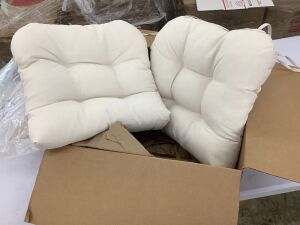 Lot of (2) 16" Seat Cushions