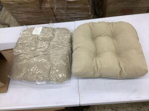 Lot of (2) 19" Seat Cushions