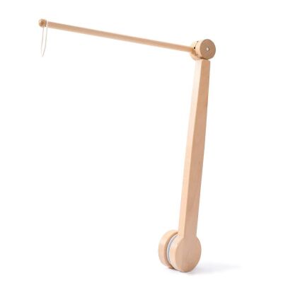 Wooden Mobile Arm for Crib 19-37 Inch Adjustable 