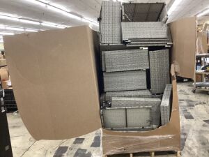 Pallet of BCP Wicker Sectional Pieces