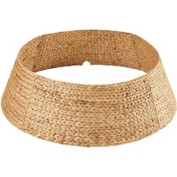 Woven Hyacinth Christmas Holiday Tree Collar - 42in&nbsp;