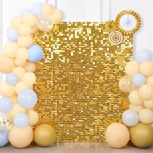 Gold Shimmer Wall Backdrop