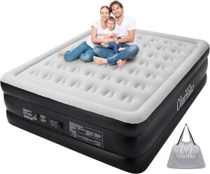 OlarHike Air Mattress with Built in Pump, King Size 18 Inch Elevated Quick Inflation/Deflation