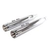 Sharkroad Harely Touring M8 2017-2023 4.5" Chrome Slip On Mufflers