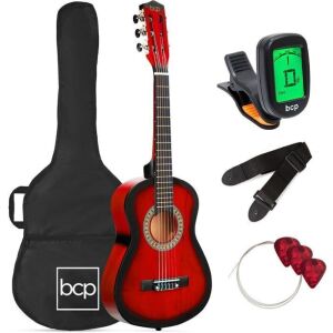 Kids Acoustic Guitar Beginner Starter Kit with Carrying Case - 30in 