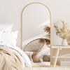 FARUIFETT Gold Arched Full Length Mirror 71"x24"