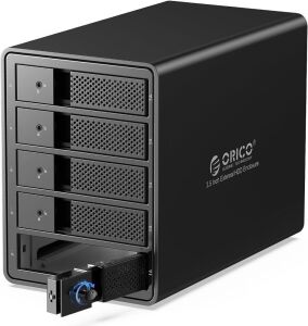 ORICO 5 Bay Tray-Less Aluminum 3.5" External HDD Enclosure 