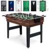 10-in-1 Combo Game Table Set w/ Pool, Foosball, Ping Pong, Chess