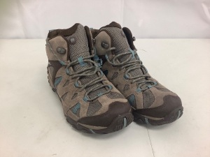 Merrell Deverta Mid Waterproof Hiking Boots for Ladies, 8M - E-Commerce Return, Damaged