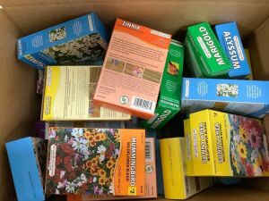 Box of Miscellaneous Seeds