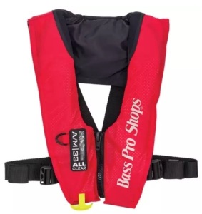 AM33 All-Clear Auto/Manual-Inflatable Life Vest - E-Commerce Return, Untested 