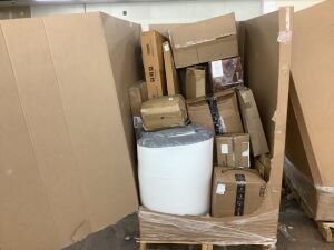 Pallet of Open Box Return Items, Mostly Small Housewares - Uninspected 