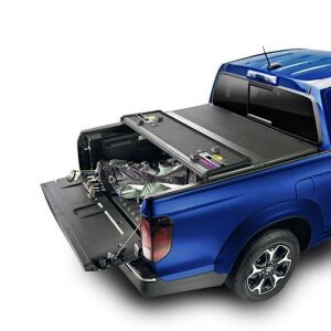 5FT Hard Tonneau Cover For 2019-2023 Ford Ranger Truck Bed Tri-Fold W/ LED