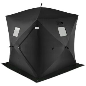 2-person Portable Pop Up Ice Fishing Shelter Ten - Uninspected